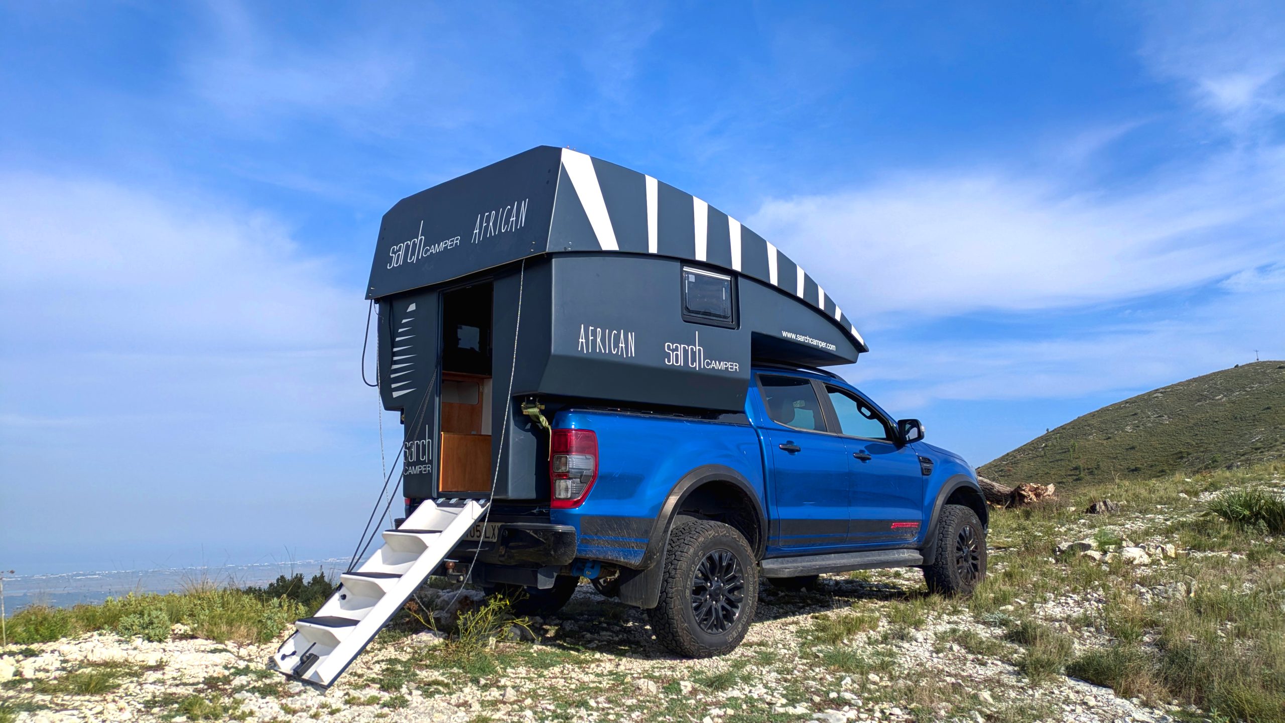 Sarch Camper African, sin lonas, full sandwich